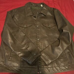 Lather jacket
